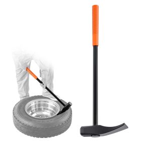 Tire Bead Breaker Wedge, 32" Handle, Duck-Billed Tire Hammer, Heavy Duty Bead Breaker Tool & Duckbill Iron with Cast Iron Head for Motorcycles, C