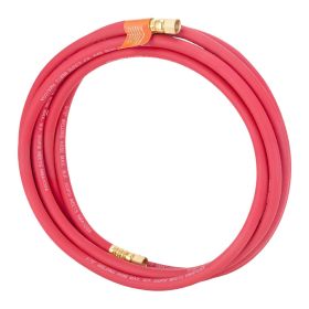 Air Acetylene Torch Hose, 3/16-Inch x 12FT Acetylene Welding Hose with 3/8"-24 LH A-Type Fittings
