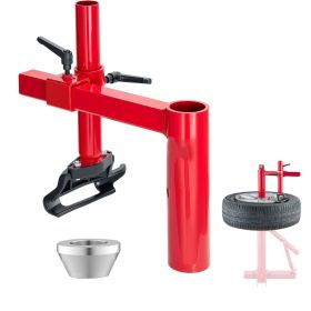 Manual Tire Changer Duck Head Kit with Silver Cone, Fit for 16"-21" Wheels, Heavy Duty Manual Tire Changer Duck Head Adapter Kit
