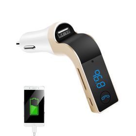 Car Peripheral Accessories Car Wireless FM Transmitter with USB Charger - As pic show - Style A