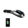 Car Peripheral Accessories Car Wireless FM Transmitter with USB Charger - As pic show - Style C