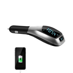 Car Peripheral Accessories Car Wireless FM Transmitter with USB Charger - As pic show - Style C