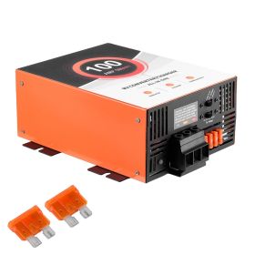 RV Power Converter, 100 Amp, 110V AC to 12V DC RV Converter Battery Charger, Multi Stage Smart Charging, 13V to 16.5V Operating Range