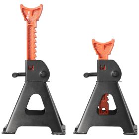 Jack Stands, 3 Ton (6,600 lbs) Capacity, 10.8-16.3 in Adjustable Height, Heavy Duty Steel Jack Auto Stands with Locking, for Lifting SUV, Pickup