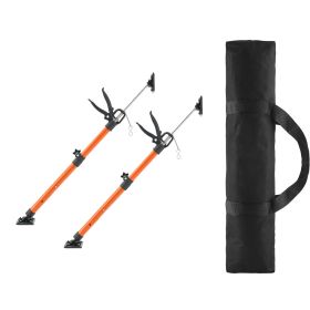 Cabinet Jack Support Pole, 2-Pack, 21.3-60 Inch Steel Telescopic Quick Support Rod