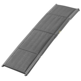 Dog Ramp for Cars, 71" L x 20" W, Folding Pet Ramps for Medium & Large Dogs up to 250lbs, Pet Stair Ramp with Non-Slip Oxford Fabric Surface