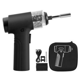 Electric Screwdriver, 7 Torque Settings 0.5-5 N.m, 2500mAh Battery, Cordless Screwdriver Set with 32 PCS 1/4 in Bits, Digital Display, LED Light