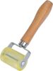 Automotive Sound Deadening Seam Roller - PU Rubber with Wood Handle - for Heat Shield, Car Audio & Mat Installation, Wallpaper & Laminate - 4.3 ounces