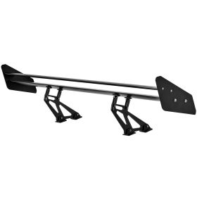 GT Wing Car Spoiler, 53.1 inch Universal Spoiler with Double Deck, Adjustable Lightweight Aluminum, Car Rear Spoiler Wing