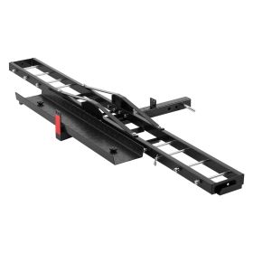 Motorcycle Carrier, 600 LBS Steel Motorcycle Carrier Hitch Mount with Loading Ramp