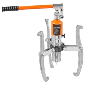 Hydraulic Gear Puller, 15 Ton Max Capacity Wheel Bearing Pulling Separator, 2 or 3 Jaws Puller, Vertically and Horizontally