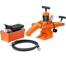 Hydraulic Bead Breaker, 1000 PSI Tire Bead Breaker with Metal Foot Pump, Heavy-duty Steel Bead Breaker Tool for Tractors, Trucks, Buses, Lawn Mow