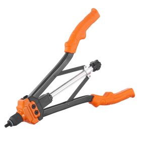 Rivet Nut Tool, 16 inch Rivnut Tool Kit with 13PCS Metric and SAE Mandrels, 186PCS Rivet Nuts, Semi-auto Retraction, M3, M4, M5, M6, M8, M10, M12