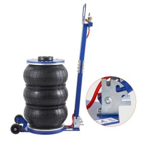 Air Jack, 5 Ton/11000 lbs Triple Bag Air Jack, Airbag Jack with Six Steel Pipes, Lift up to 18.5 inch/470 mm, 3-5 s Fast Lifting Pneumatic Jack