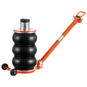 Air Jack, 5 Ton/11000 lbs, 4-10 S Pneumatic Lifting Jack with Heightened Column & Adjustable Handle