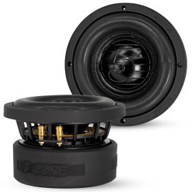 5Core 6.5 Inch Car Subwoofer Dual 4Ohm 1000W Speaker Sub Woofer Driver Aluminum Frame 6.5' Woofers - WF 6.5140 DBL D4