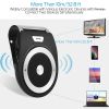 Car Wireless Speakerphone Wireless V4.1 In-Car Speaker Hands-free Calling Music Player Sun Visor Audio Receiver Car Kit - Black