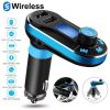 Car Peripheral Accessories Car Wireless FM Transmitter with USB Charger - As pic show - Style B