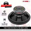5 Core 12 Inch Car Woofer Audio 400W 4Ohm Deep Bass Replacement Subwoofer for SUV Truck - WF 12120 4OHM