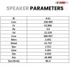 5Core 6x9 Car Speaker 800W  Pair 4Ohm 4 Way Coaxial Speaker Audio w Super Tweeter Universal Fit - CS 69 4W WoG