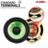 5 Core 8 Inch Subwoofer 900W PA DJ Sub Woofer Speaker 8Ohm w Deep Bass Replacement Component Speaker - Green