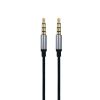 3.5mm male to male nylon braided audio cable AUX car phone computer car audio headphone connecting cable audio cable - Red