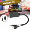 2 In 1 USB Bluetooth 5.0 Transmitter Receiver Adapter Wireless For PC Car Kit - Default Title