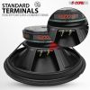 5 Core 12 Inch Car Woofer Audio 400W 4Ohm Deep Bass Replacement Subwoofer for SUV Truck - WF 12120 4OHM