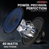 5 Core 6 Inch Subwoofer 300W Car Audio Sub Woofer 4 Ohm Deep Bass Replacement Loud Speaker - WF 672 2 PCS