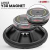 5 Core 12 Inch Car Woofer Audio 400W 4Ohm Deep Bass Replacement Subwoofer for SUV Truck - WF 12120 4OHM