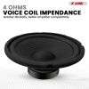 5 Core 6 Inch Subwoofer 300W Car Audio Sub Woofer 4 Ohm Deep Bass Replacement Loud Speaker - WF 672 2 PCS