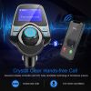 Car Wireless FM Transmitter with USB Charger Port - As pic show - Style B