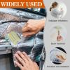 Automotive Sound Deadening Seam Roller - PU Rubber with Wood Handle - for Heat Shield, Car Audio & Mat Installation, Wallpaper & Laminate - 4.3 ounces