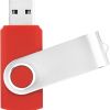 Flash Drive 4/8/16/32GB; Portable Flash Drive For PC/Laptop/Computer/Car Audios - Red - 32GB