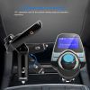 Car Wireless FM Transmitter with USB Charger Port - As pic show - Style B