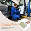 Automotive Sound Deadening Seam Roller - PU Rubber with Wood Handle - for Heat Shield, Car Audio & Mat Installation, Wallpaper & Laminate - 4.3 ounces