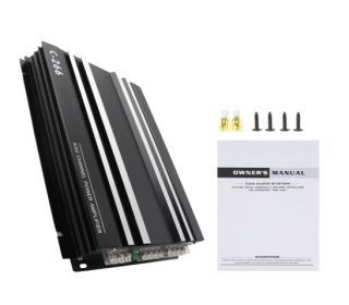 Car Power Amplifier 12V 4 Channel High Power Aluminum Alloy Car Audio Amplifier