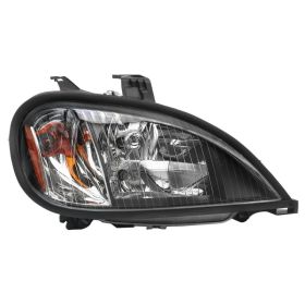 Black Halogen Headlights Assembly Compatible With Freightliner Columbia2004-2017 Passenger Side (Option: 1pc)