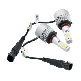 Series F-S2 9005 28W-LED Silver Edition COB Integrated Automotive Front Headlights Low End Edition (Option: Silver)