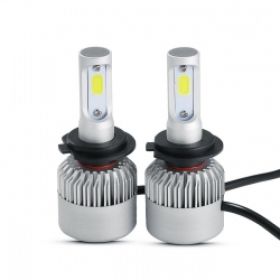 Silver Integrated Car Headlights (Option: Silvery)
