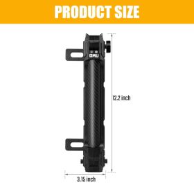 Tailgate Flagpole Holder Bracket For Jeep Wrangler JK 2007-2017 And JL2018 (Option: Black)